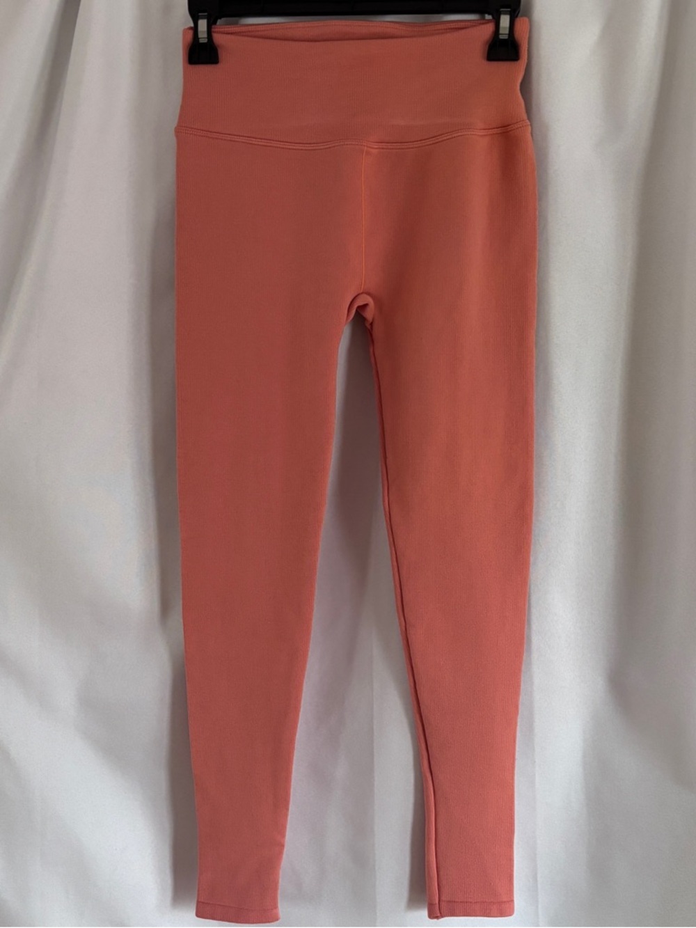 Fabletics Coral Ribbed Active Pants Workout, Comfy, Bold, Gym, Yoga, Fitness